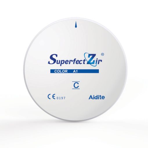 تصویر  بلنک زیرکونیا Aidite Superfect Zir